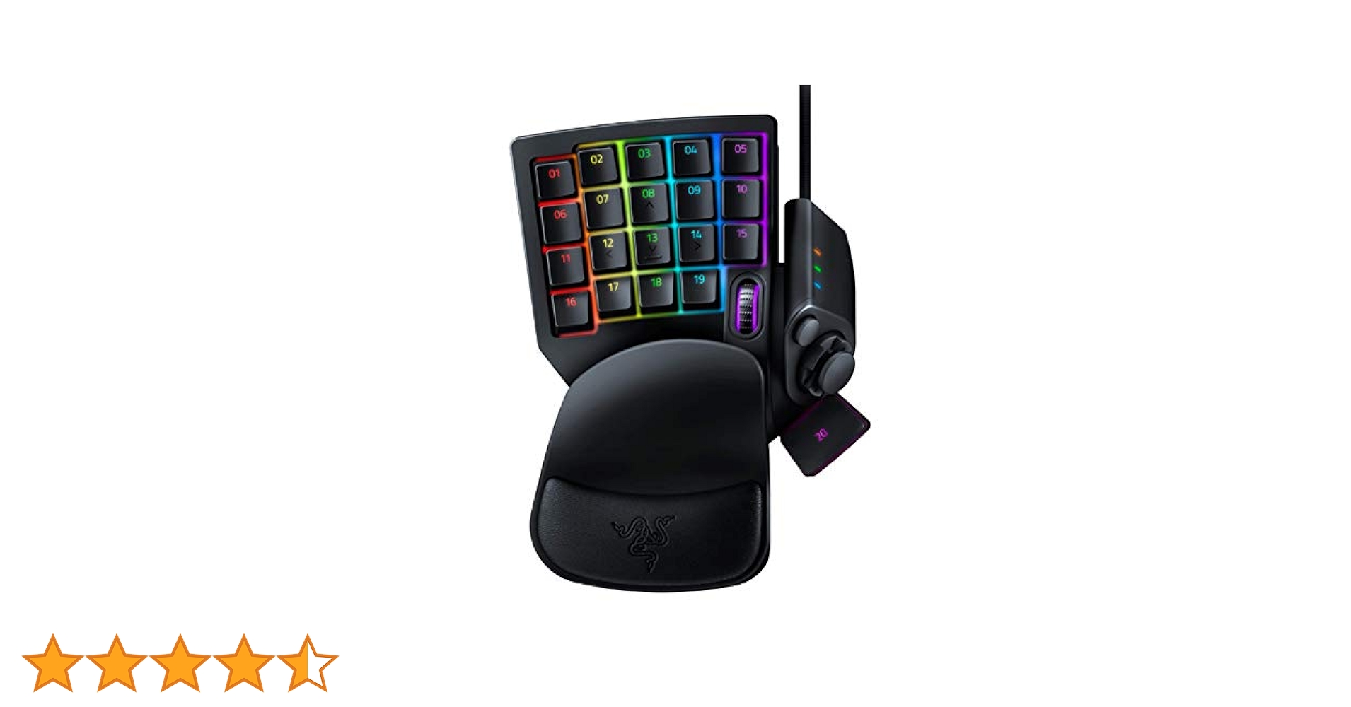 美品 RAZER ゲーミングキーパッド TARTARUS V2 Amazon | Razer Tartarus V2：32プログラム可能キー - 取り外し